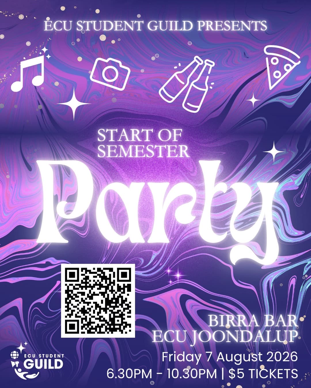 Start of Semester Party poster
